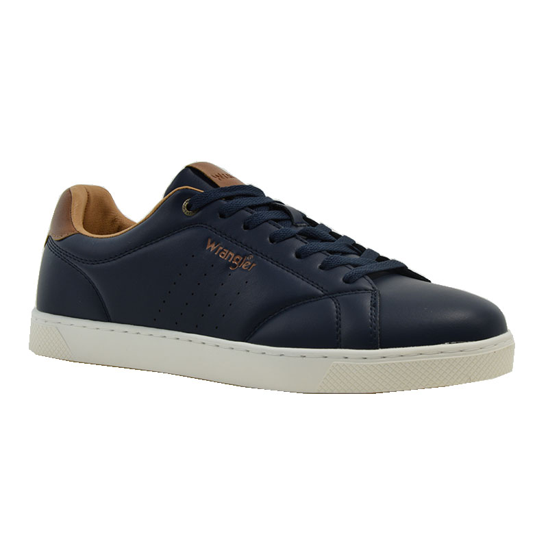 Ανδρικά sneakers Wrangler BENNET MEN LOW 20243003.29Y DRESS BLUES μπλε φωτογραφία