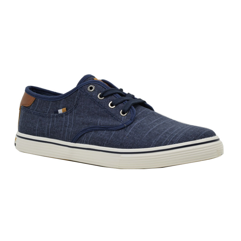 Ανδρικά παπούτσια Wrangler CALYPSO DERBY C MEN LOW 20241031.27F DARK DENIM μπλε φωτογραφία